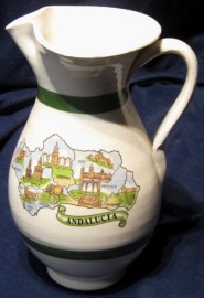 JARRA CERAMICA ANDALUCIA 8 PROVINCIAS